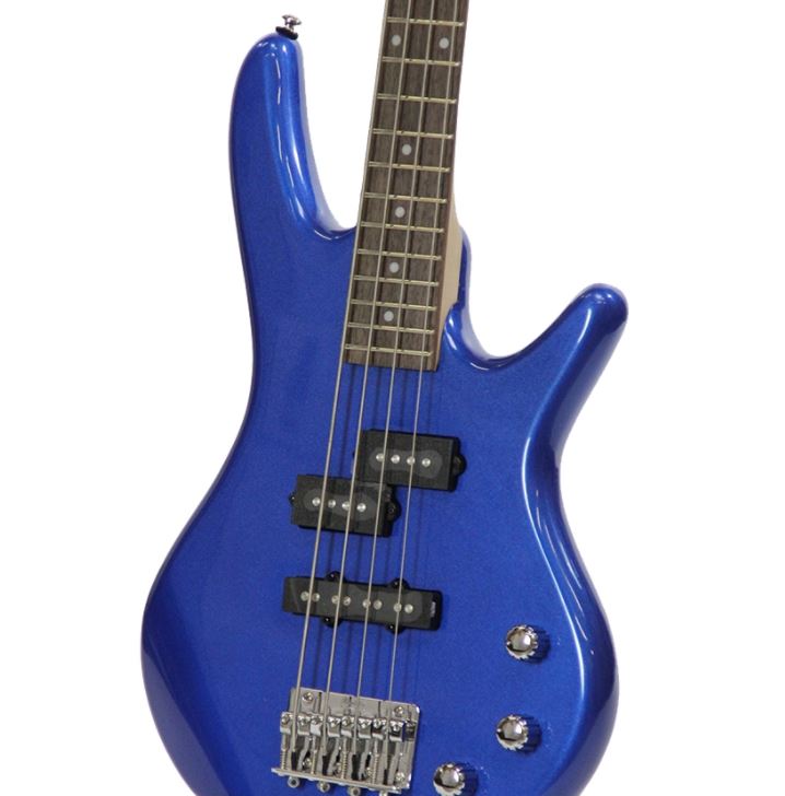 Ibanez Mikro Series 3/4 Size Bass Guitar - Blue 3