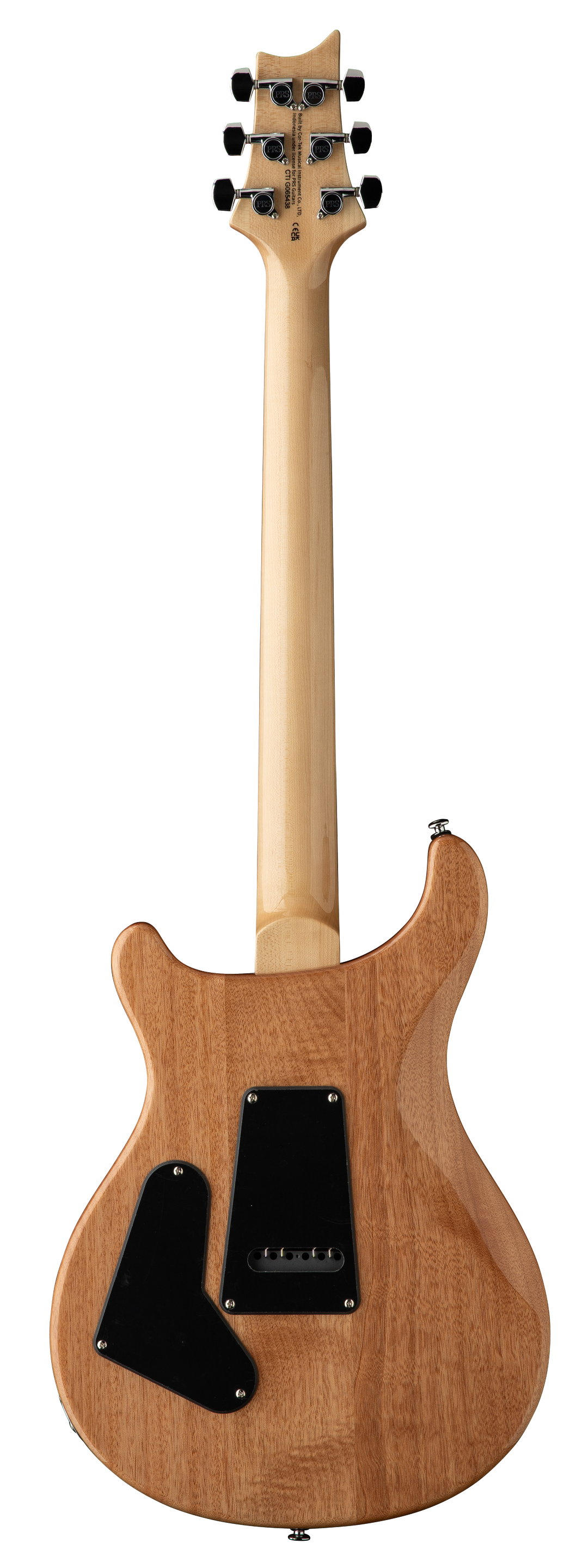 PRS 'Limited Edition' SE Custom 24 Burled Ash Electric Guitar - Natural 5