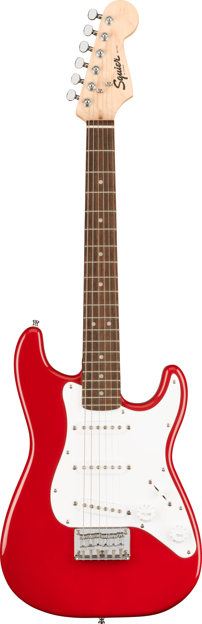 Squier Mini Stratocaster (Laurel/Dakota Red) 2