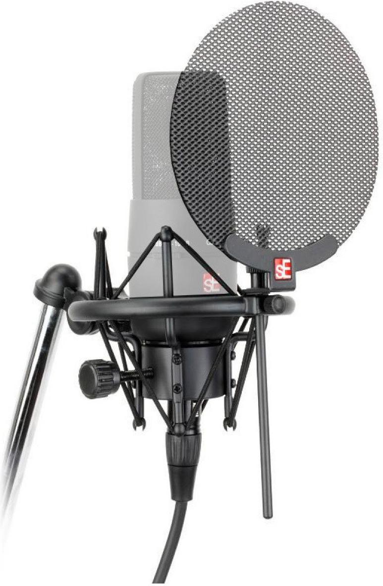 sE Electronics ISOLATION-PACK Shockmount and Pop Filter for X1 Series and SE2200 3