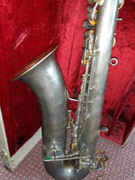 Used Dorn & Kirschner Bb Nickle-Plate Tenor Saxophone - With Original Case 7