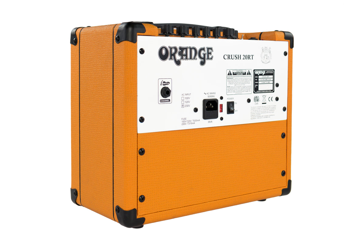 Orange Crush20RT 20 Watt Combo Orange with Reverb & Tuner 4