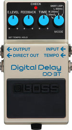 Boss DD-3T Digital Delay & Tap Tempo Pedal