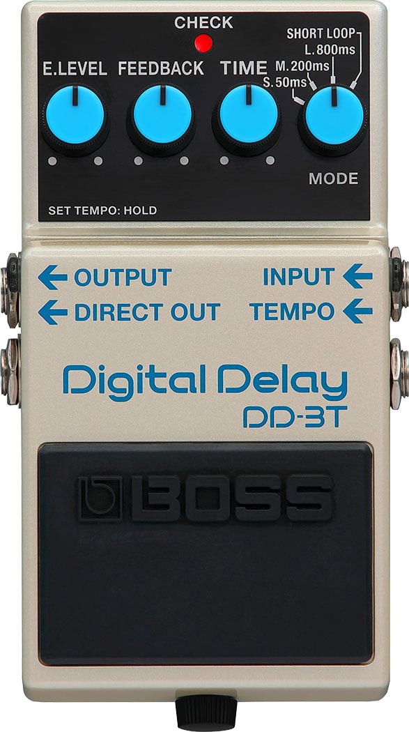 Boss DD-3T Digital Delay & Tap Tempo Pedal