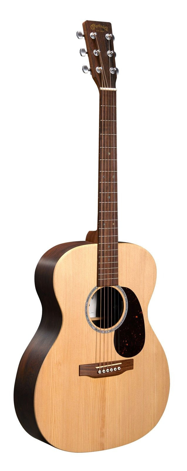 Martin 000-X2E Acoustic Electric Guitar Brazilian Rosewood front angle view