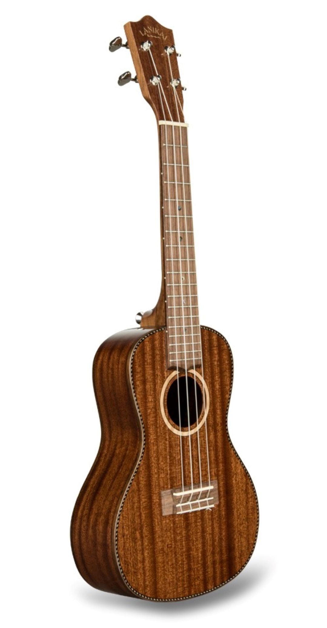 Lanikai MAS-C All Solid Mahogany Acoustic Ukulele - Concert 4