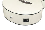 Ibanez AJ70M2EPW Acoustic Electric Guitar - Pearl White High Gloss 4