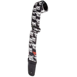 Henry Heller 2\" Artist Series Sublimation Guitar Strap - Good Luck Cat