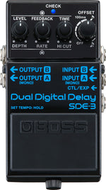 Boss SDE-3 Dual Digital Delay Effects Pedal