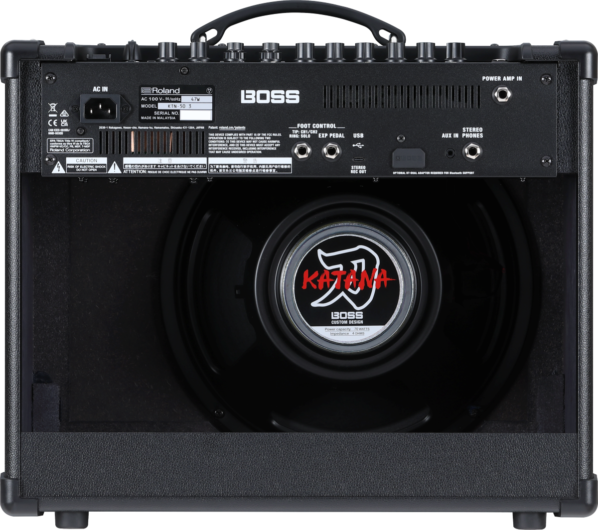 Boss Katana 50 'Generation 3' Combo Guitar Amplifier - 50 Watts 4