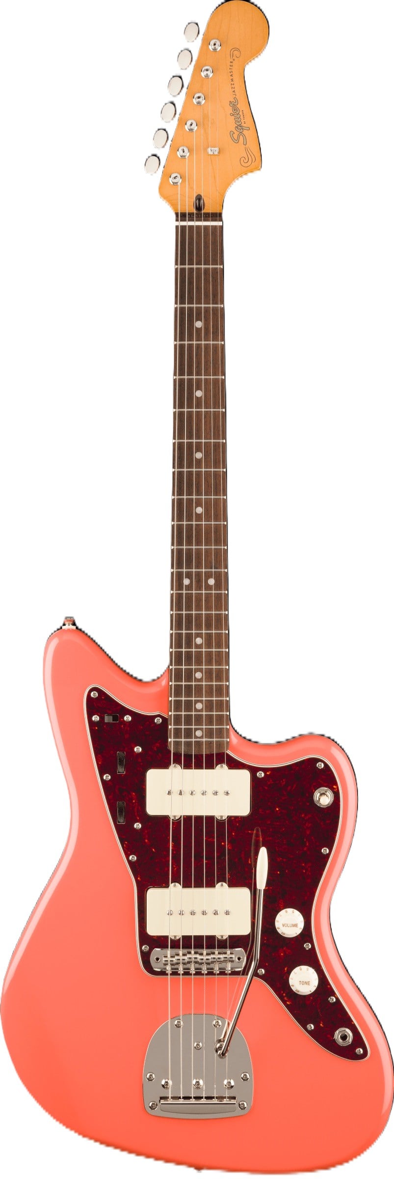 Squier Classic Vibe '60s Jazzmaster Electric Guitar - Tahitian Coral 6