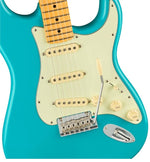 Fender American Pro II Stratocaster MN Miami Blue with Case 2