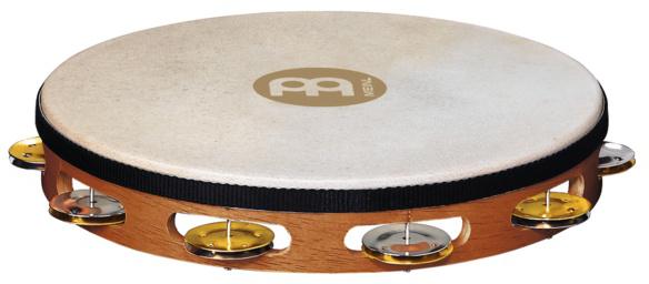 Meinl TA1M-SNT Single Row Wooden Tambourine Mixed