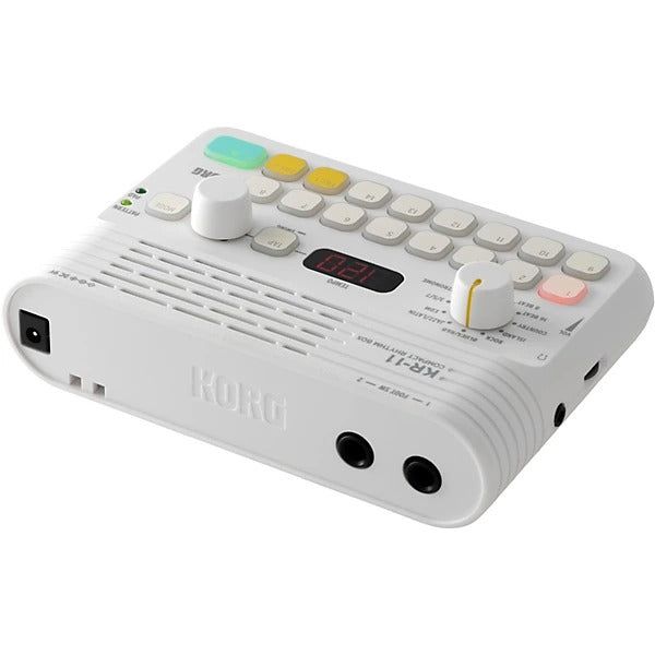 Korg KR-11 Compact Rhythm Box - White 3