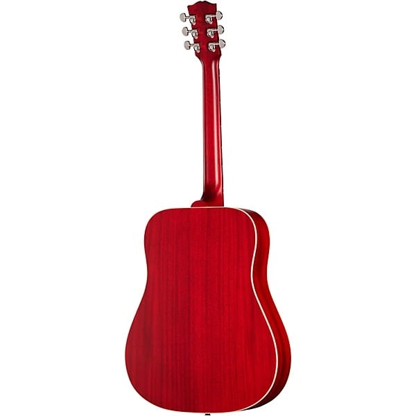 Gibson Hummingbird Special Acoustic Electric Guitar Vintage Cherry Sunburst back view
