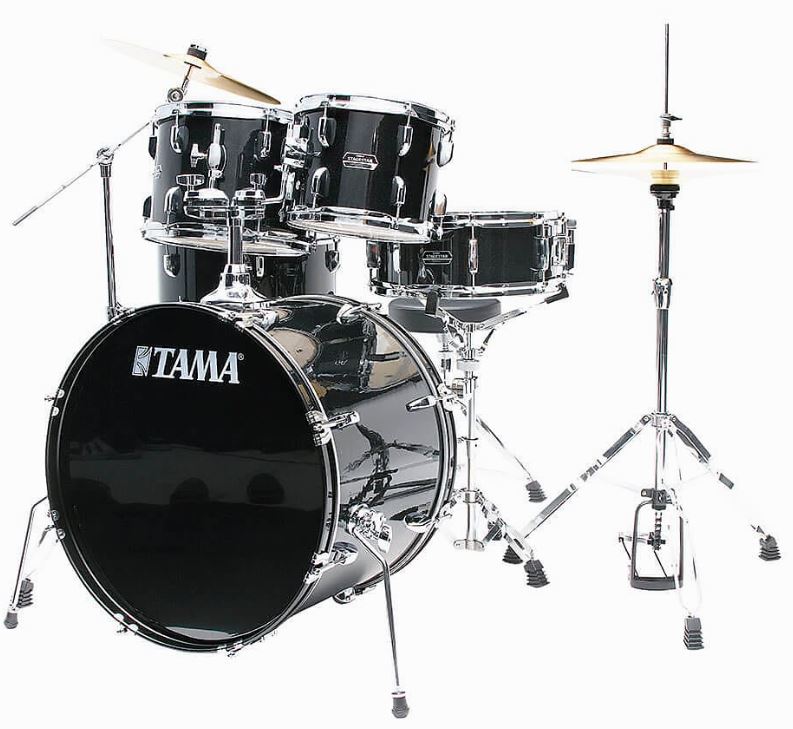 TAMA ST52H5CBNS STAGESTAR 5-piece Complete Drum Kit Black Night Sparkle 7