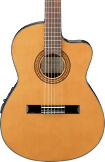 ibanez-ga5tce-thinline-classical-acoustic-electric-guitar-natural-cutaway