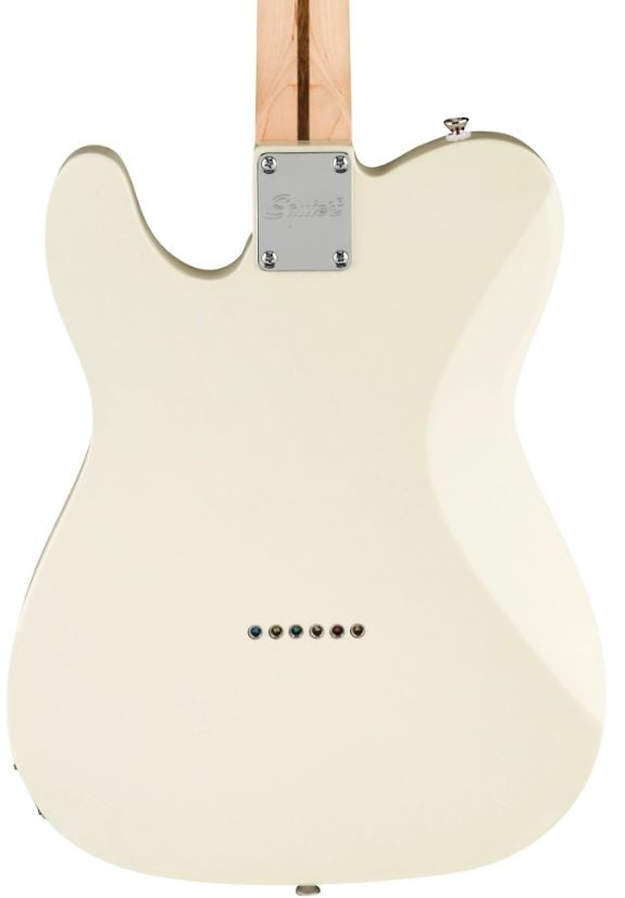 Squier Affinity Telecaster Laurel Neck Olympic White No Case 5