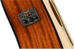 Fender CD-60SCE Acoustic-Electric 12-String Guitar Fishman preamp control panel detail