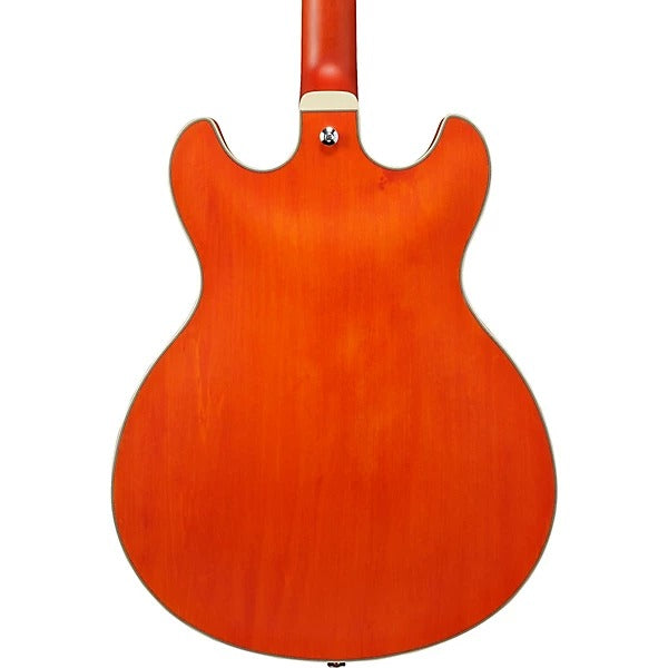 Ibanez AS73TTF AS Artcore Electric Guitar - Transparent Tangerine Flat 6