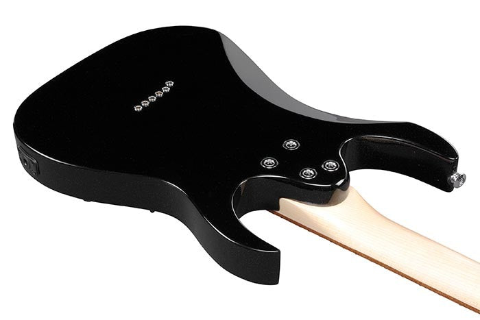 Ibanez Mikro Series 3/4 Size Electric Guitar - Black Night (Left Handed) 4