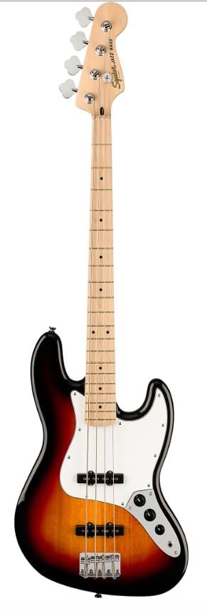 Squier Affinity Jazz Bass Guitar Maple Neck (3 Color Sunburst) - No Case 3