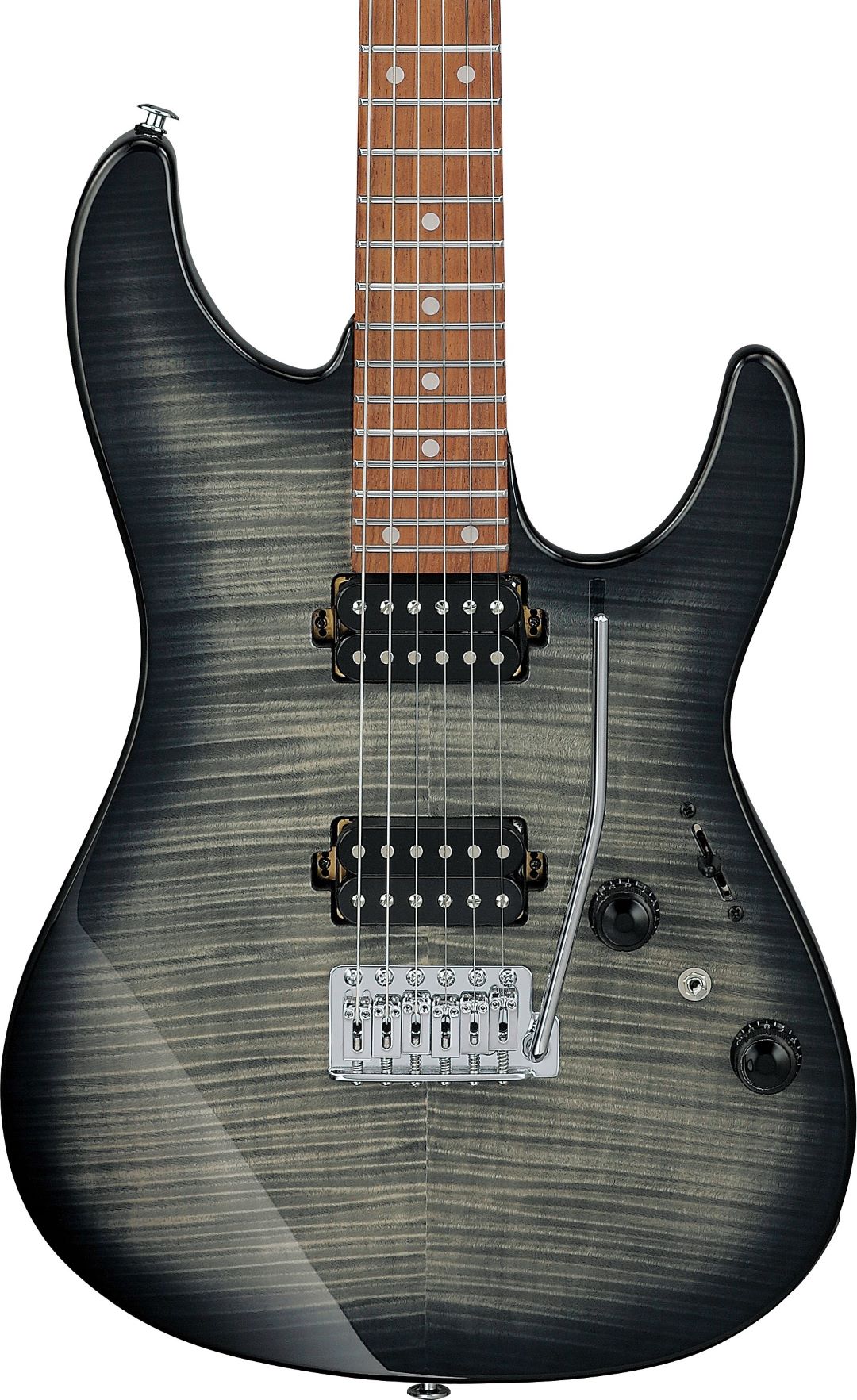 Ibanez AZ24S1FTKS AZ Standard Electric Guitar - Transparent Black Sunburst