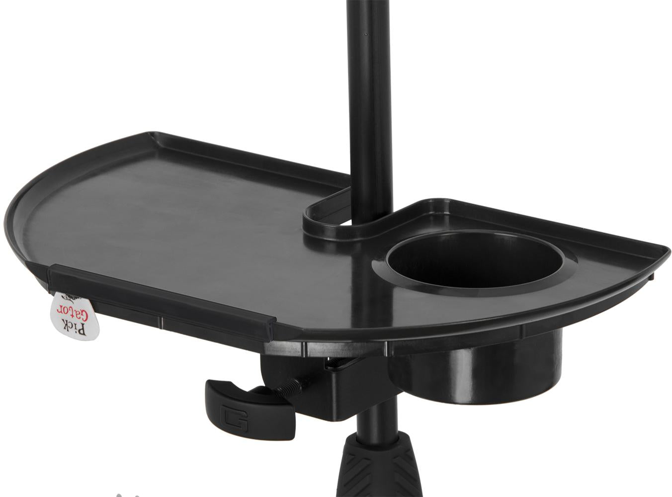Gator Mic Stand Accessory Tray with Drink Holder