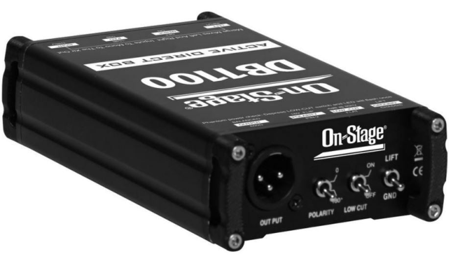 OnStage DB1100 ACTIVE DIRECT BOX 3