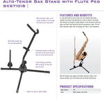 Onstage SXS7101B Alto Saxophone Stand 2