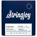 Stringjoy Signatures Balanced Nickel Wound Electric Guitar Strings - Super Light Gauge