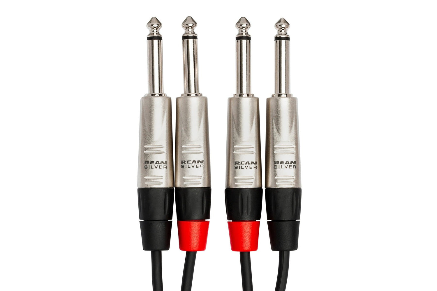 Hosa HPP-010X2 Pro Stereo Interconnect Cable - Dual REAN 1/4\" TS to Same - 10FT 2