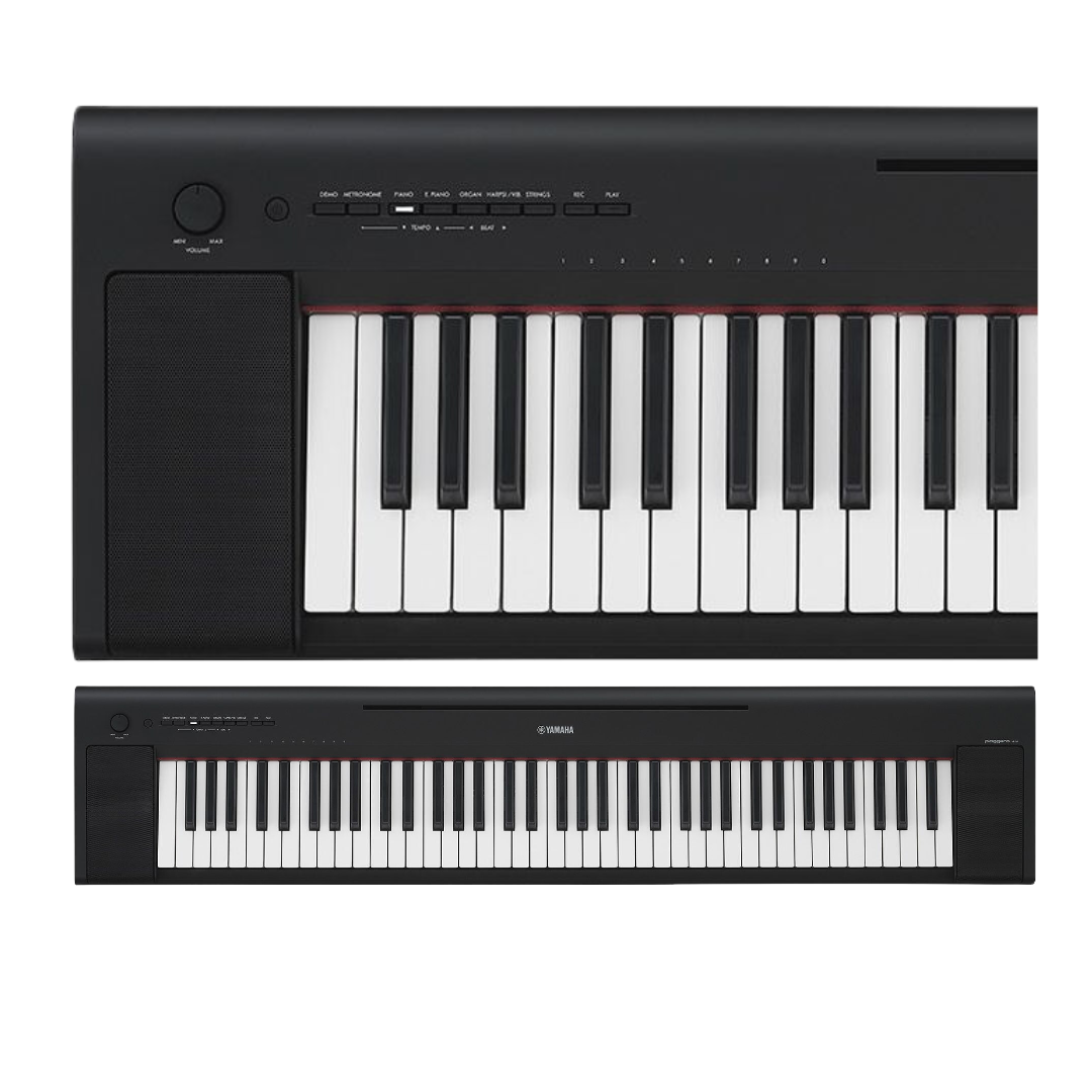 Yamaha NP35 Piagerro Portable Digital Keyboard - Black