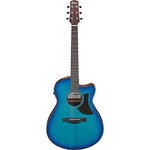 Ibanez AAM50CE Advanced Auditorium Acoustic Electric Guitar - Sapphire Blue Burst 6