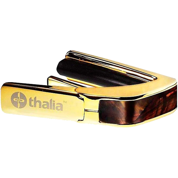 Thalia Capo - 24K Gold Finish with Tennessee Whisky Wing Inlay 3