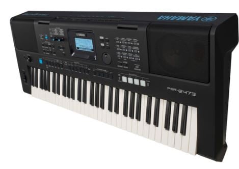 Yamaha PSR-E473 61-Key Portable Keyboard - With Power Supply 2