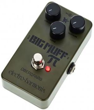 ehx big muff pedal Electro Harmonix Green Russian Big Muff Pedal