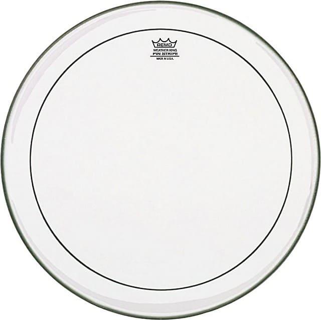 Remo 8\" PS030800 Pinstripe Clear Drum Head