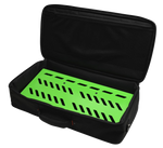 Gator Large Aluminum Pedalboard With Carry Bag - Screamer Green 4