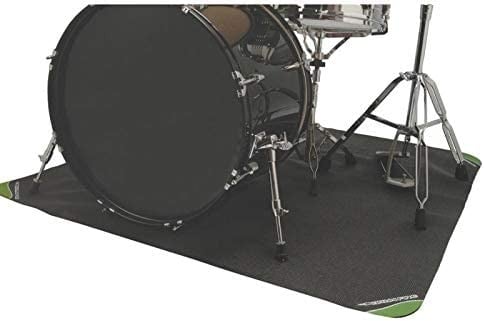 Onstage DMA4450 4'X4' Drumfire Non-Slip Drum Mat 5