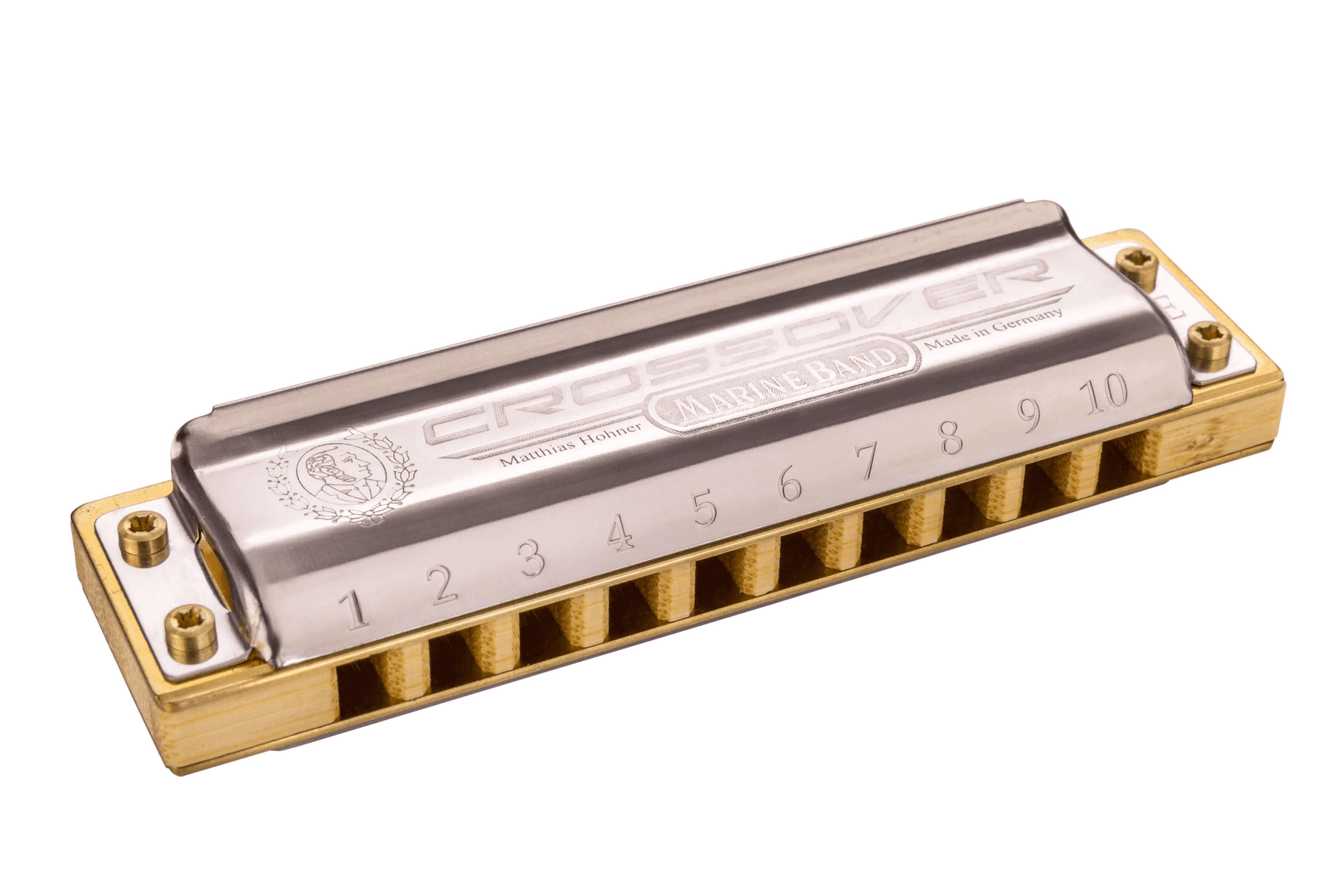 Hohner Marine Band Crossover Harp Key of A 2