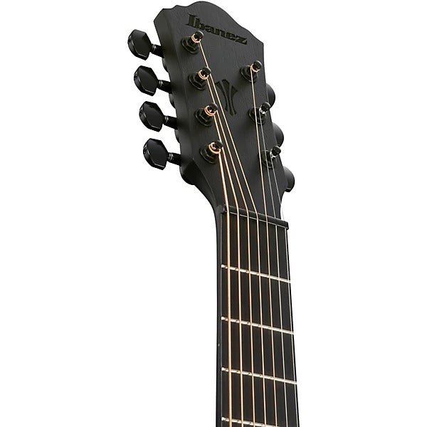 Ibanez AEG721 7-String Acoustic Electric Guitar - Black Out 3