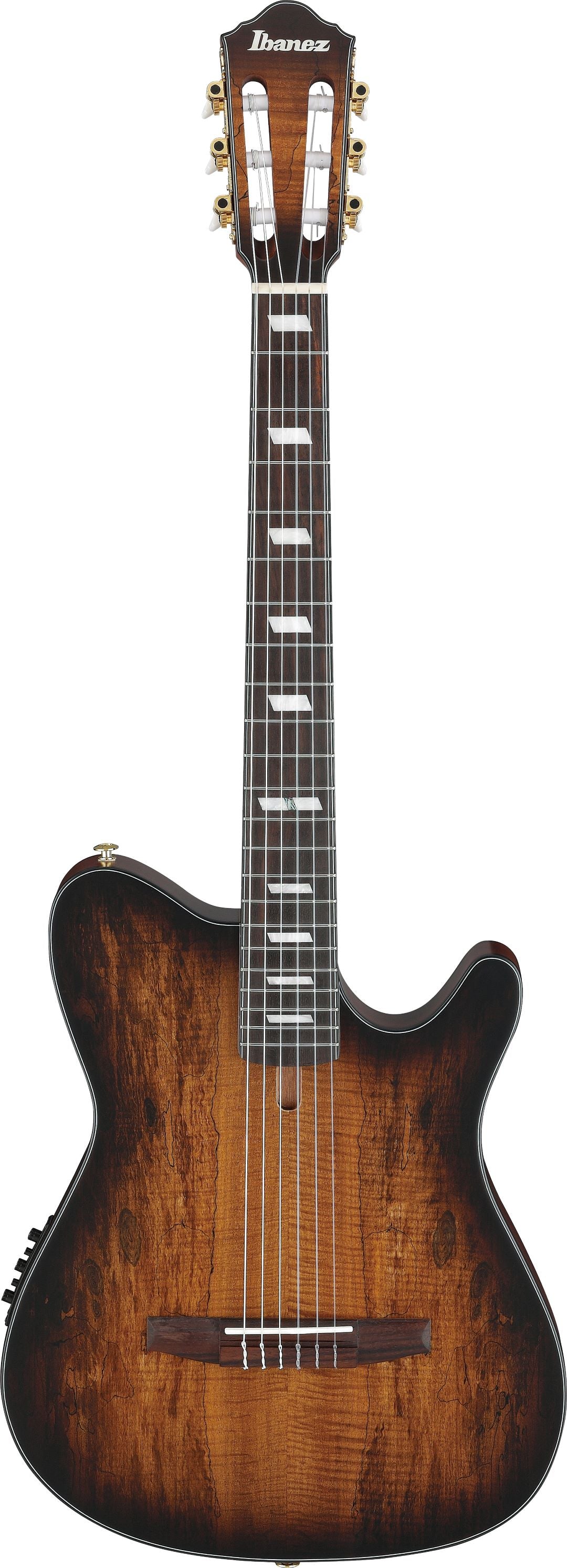 Ibanez FRH20SMNTCL Acoustic Electric Guitar - Tobacco Burst Low Gloss 2