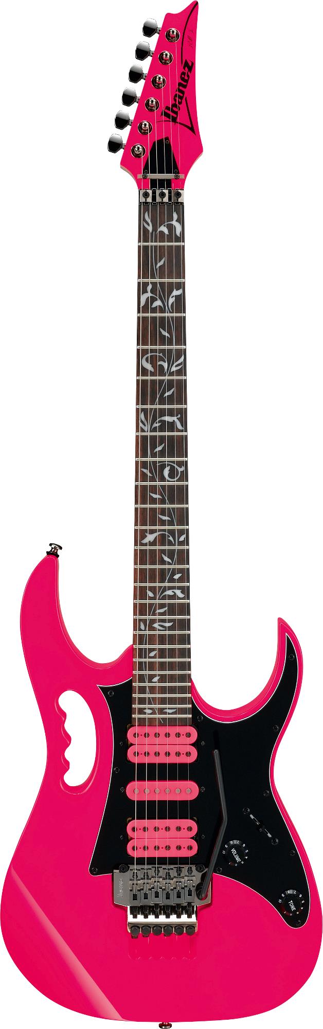 Ibanez JEMJRSPPK Steve Vai Signature Electric Guitar (Pink) 2