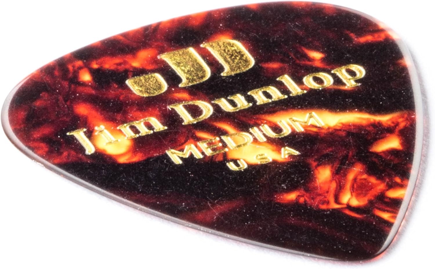 Dunlop Celluloid Tortoise Shell Pick Pack (12-Pack) - Medium 4