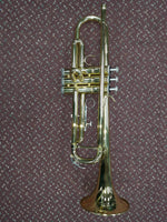Used Bundy III Bb Brass Trumpet - With Hard Shell Case and Blessing 7C Mouthpiece 4