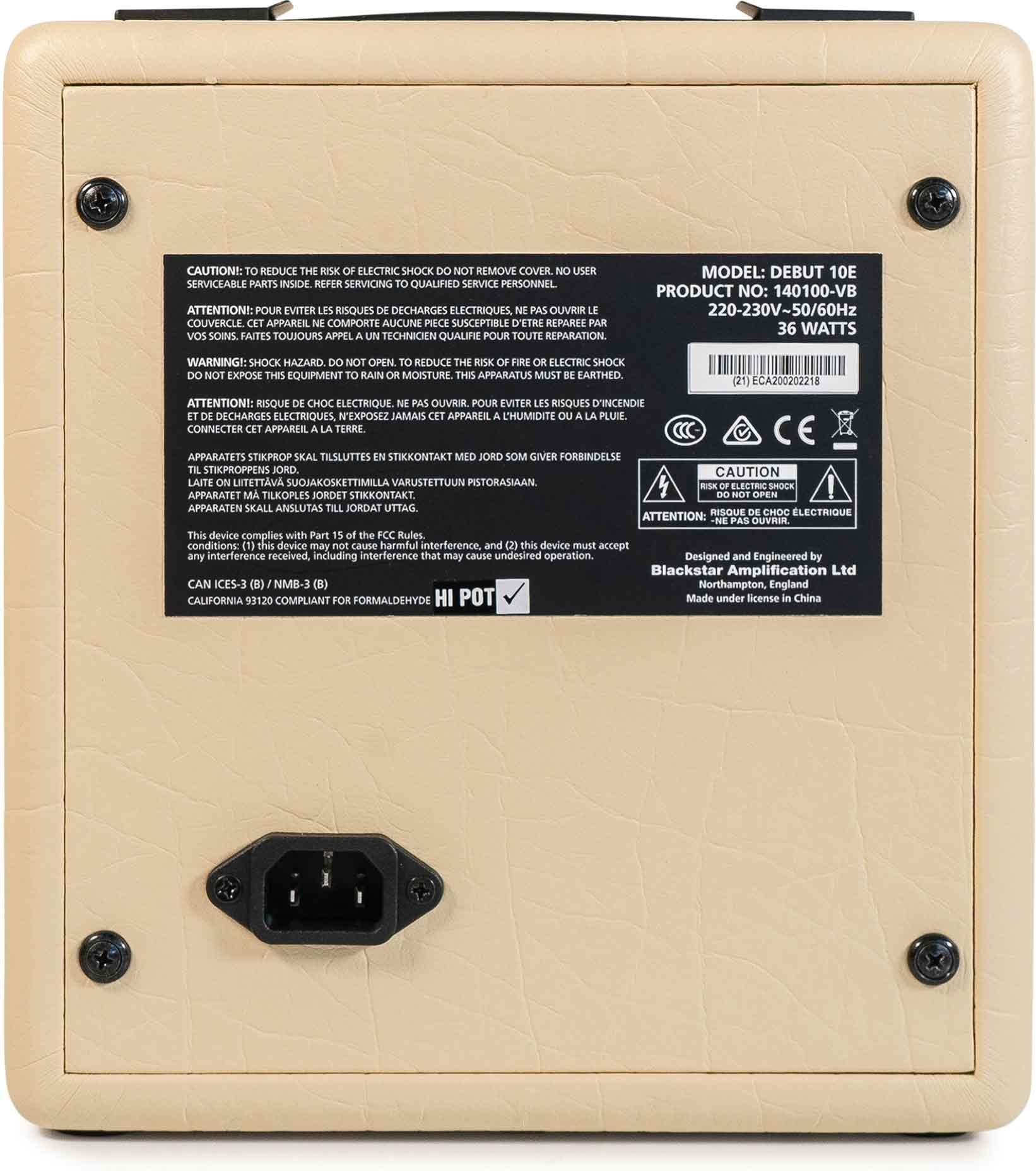Blackstar DEBUT10E 10-Watt Practice Amp 4