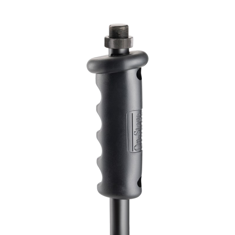 On-Stage MS7255PG PistolGrip Dome-Base Microphone Stand - Black 3