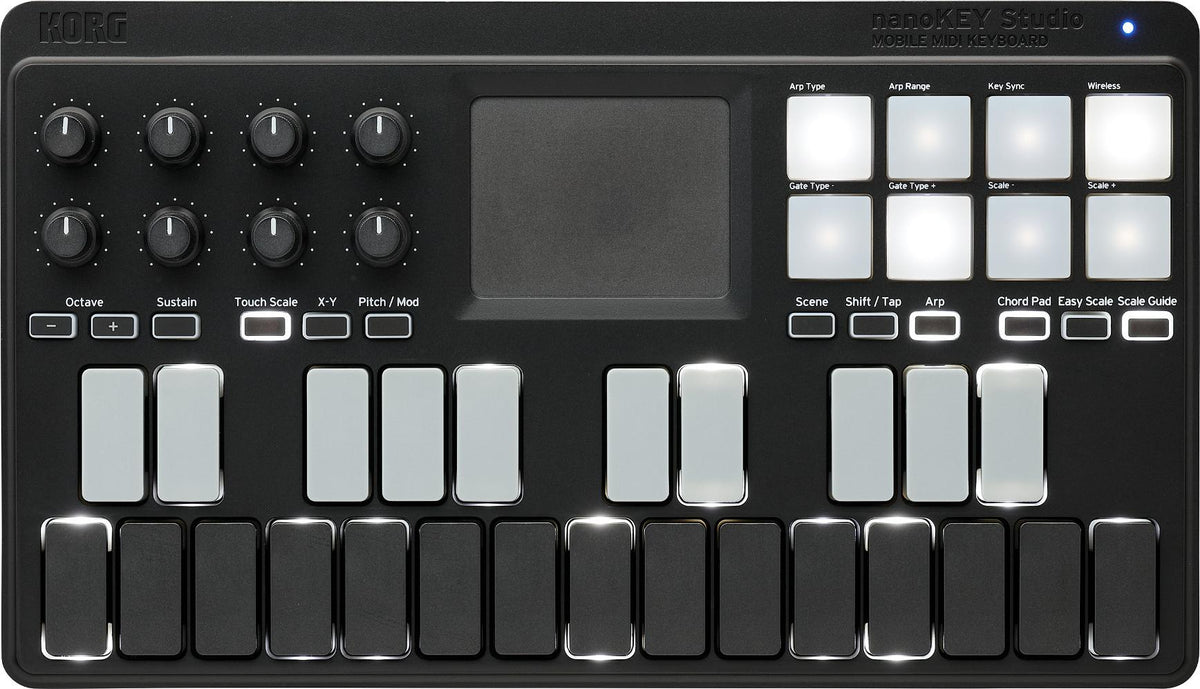 Korg NANOKEYST Nanokey Studio MIDI Keyboard with Bluetooth