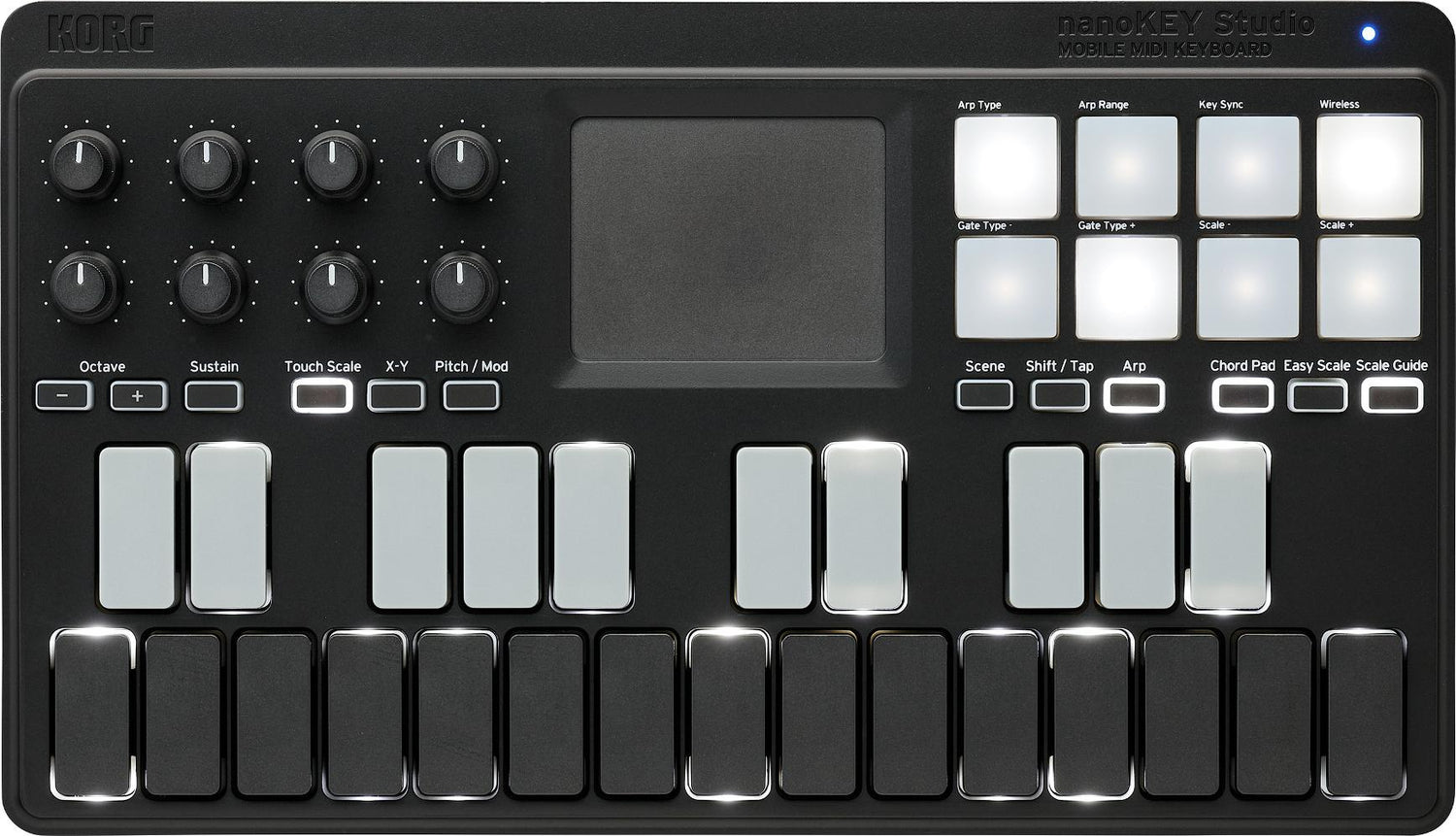 Korg NANOKEYST Nanokey Studio MIDI Keyboard with Bluetooth